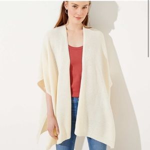 Waffle stitch loft wrap - Irish cream NEW